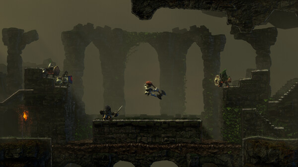 Игра JUMP KING QUEST, скриншот
