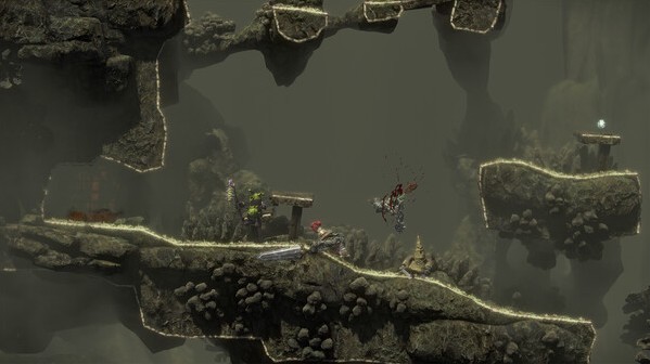Игра JUMP KING QUEST, скриншот