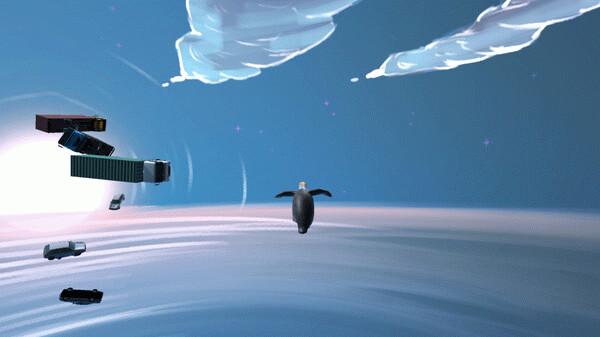 Игра Jump Penguin Final, скриншот