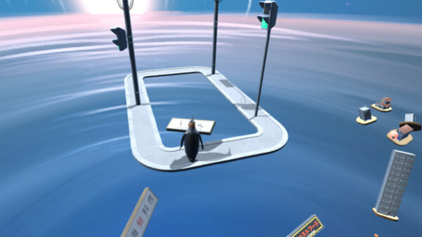 Игра Jump Penguin Final, скриншот
