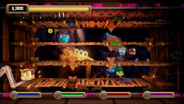 Игра Jump Stars, скриншот