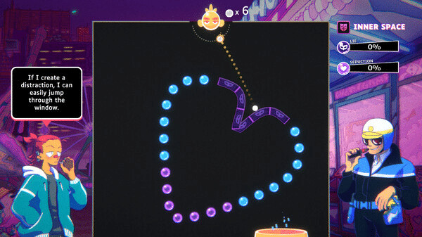 Игра Jump the Track, скриншот