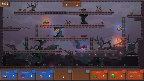 Игра JumpKin, скриншот