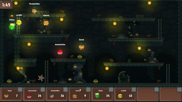 Игра JumpKin, скриншот