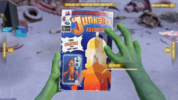 Игра Junkster, скриншот