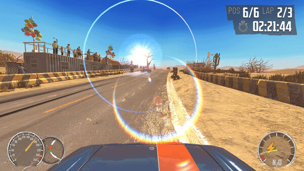 Игра Junkyard Rush Racing, скриншот
