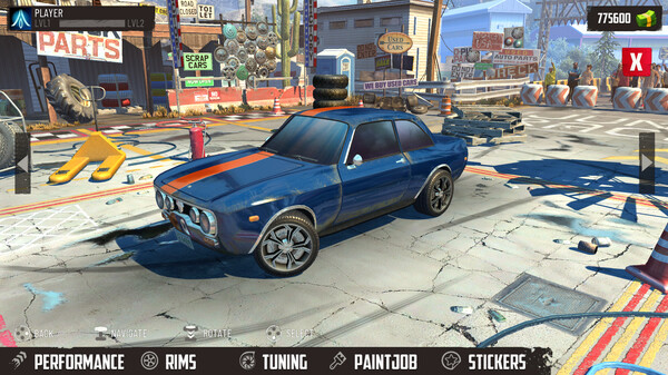 Игра Junkyard Rush Racing, скриншот