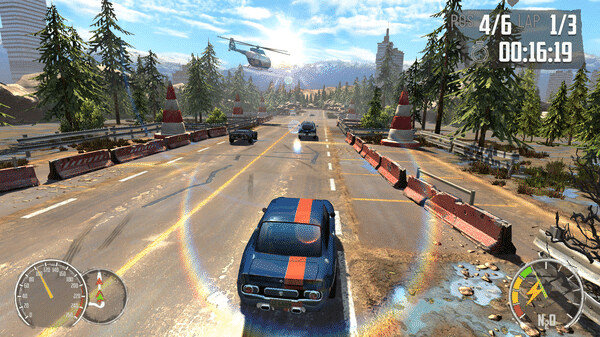 Игра Junkyard Rush Racing, скриншот