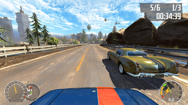 Игра Junkyard Rush Racing, скриншот