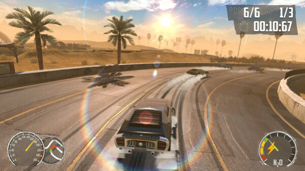Игра Junkyard Rush Racing, скриншот