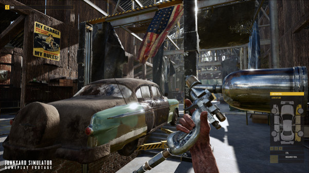 Игра Junkyard Simulator, скриншот