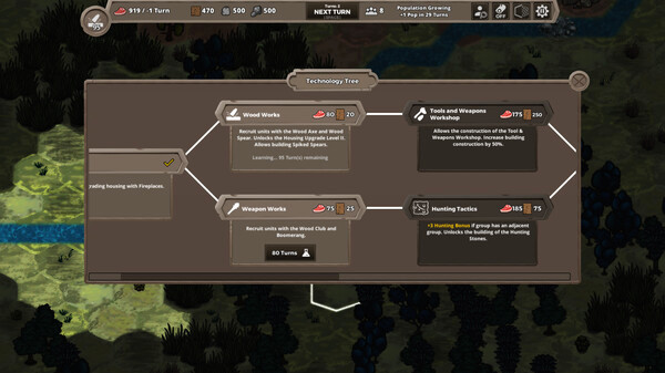 Игра Jurassic Clans, скриншот