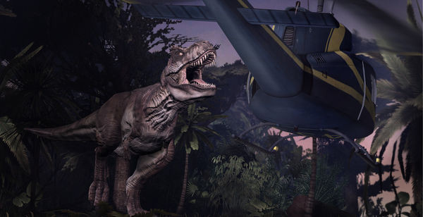 Игра Jurassic Park, скриншот