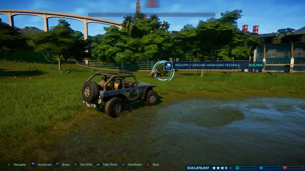 Игра Jurassic World Evolution, скриншот