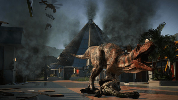 Игра Jurassic World Evolution, скриншот