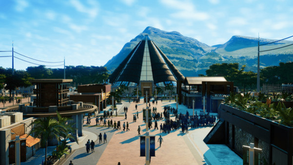 Игра Jurassic World Evolution, скриншот