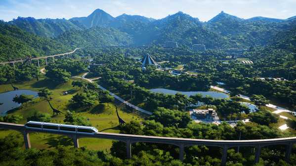 Игра Jurassic World Evolution, скриншот