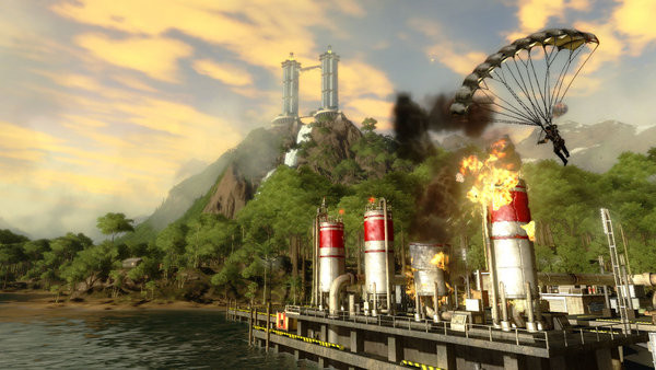 Игра Just Cause 2, скриншот