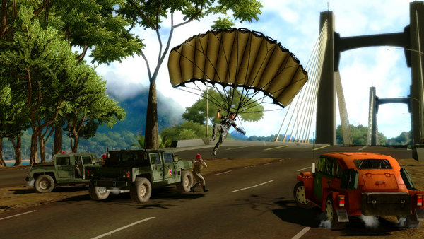 Игра Just Cause 2, скриншот