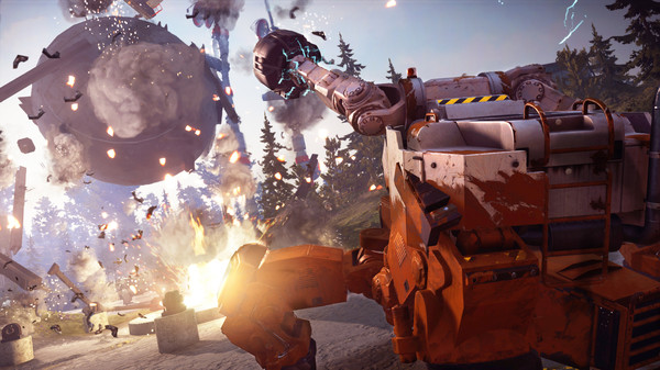 Игра Just Cause 3 DLC: Mech Land Assault, скриншот