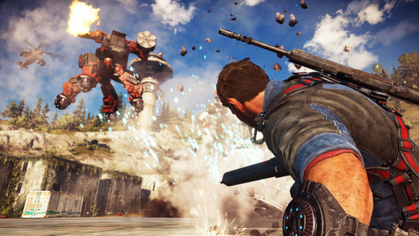 Игра Just Cause 3 DLC: Mech Land Assault, скриншот