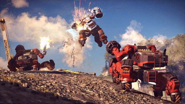 Игра Just Cause 3 DLC: Mech Land Assault, скриншот