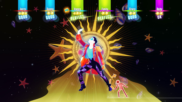 Игра Just Dance 2017, скриншот