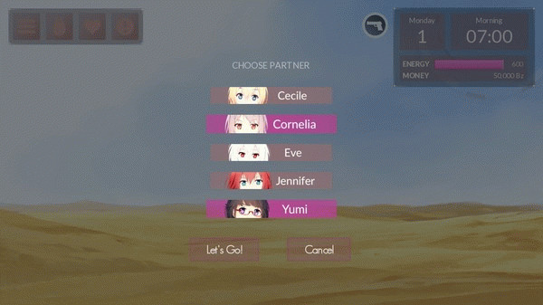Игра Just Deserts, скриншот