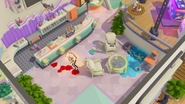 Игра JUSTICE SUCKS: Tactical Vacuum Action, скриншот