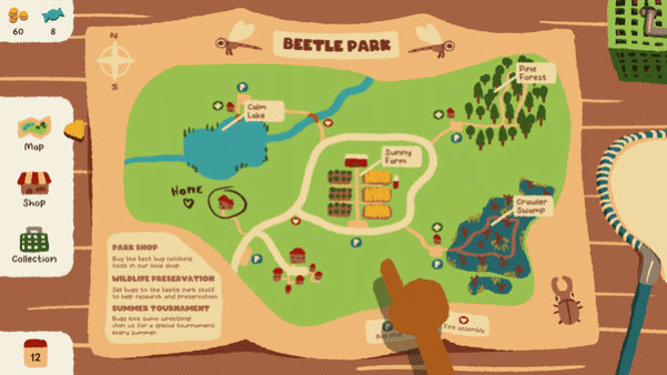 Игра Kabuto Park, скриншот