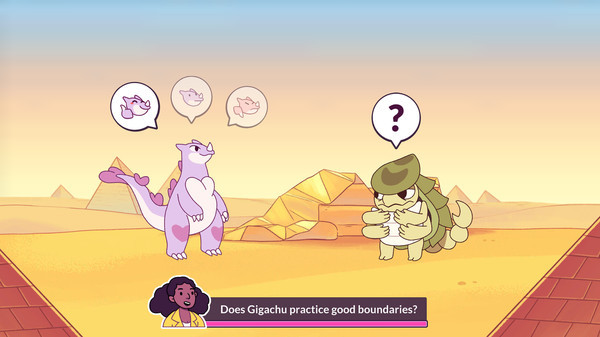Игра Kaichu - The Kaiju Dating Sim, скриншот