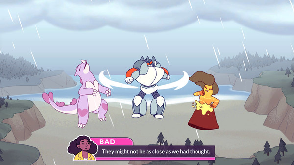 Игра Kaichu - The Kaiju Dating Sim, скриншот