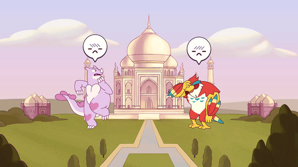 Игра Kaichu - The Kaiju Dating Sim, скриншот