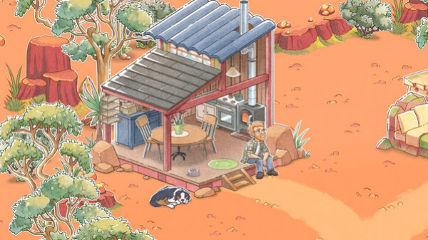 Игра Kamaeru: A Frog Refuge, скриншот