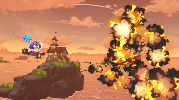 Игра Kamikaze Lassplanes, скриншот