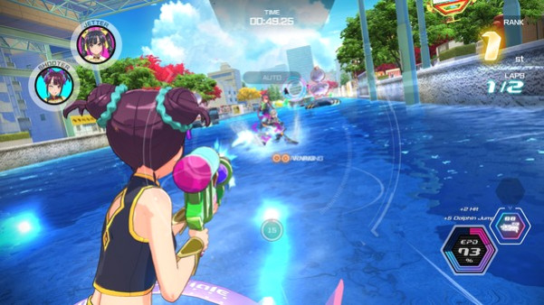 Игра Kandagawa Jet Girls, скриншот