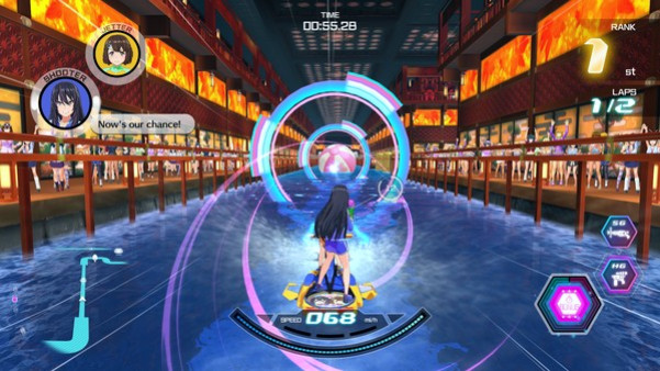 Игра Kandagawa Jet Girls, скриншот