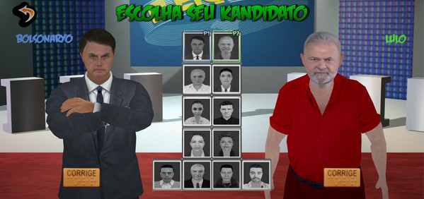 Игра Kandidatos, скриншот