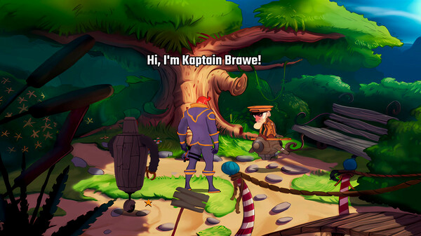 Игра Kaptain Brawe: A Brawe New World, скриншот