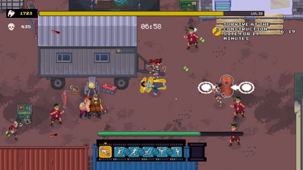 Игра Karate Survivor, скриншот