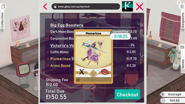Игра Kardboard Kings: Card Shop Simulator, скриншот