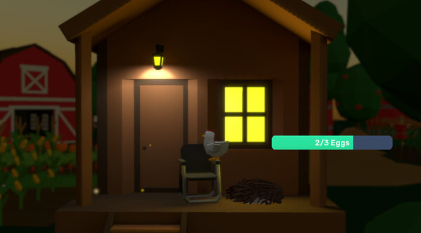 Игра Karen The Chicken, скриншот