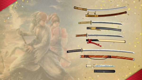 Игра KATANA KAMI: A Way of the Samurai Story - Five Famous Swords Set, скриншот