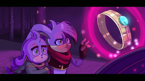 Игра Kaze and the Wild Masks, скриншот