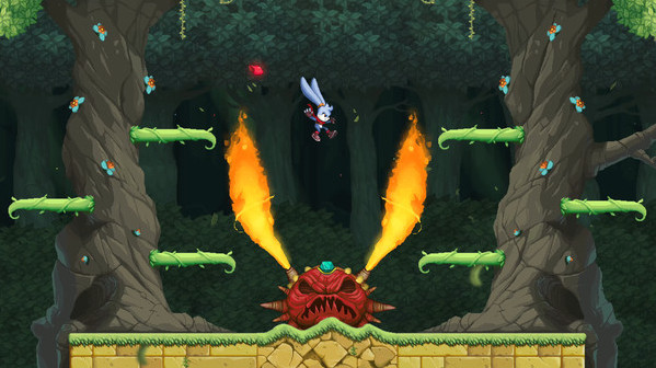 Игра Kaze and the Wild Masks, скриншот