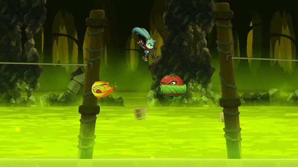 Игра Kaze and the Wild Masks, скриншот