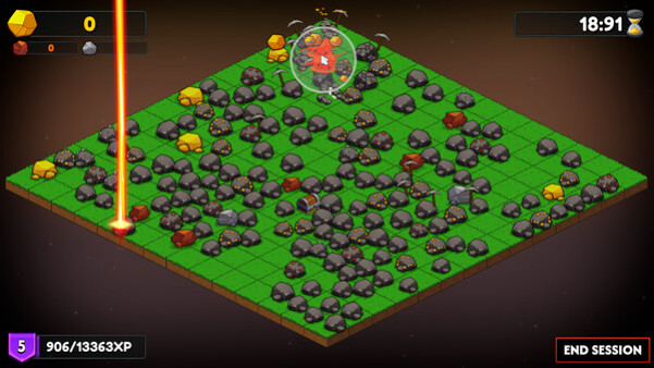 Игра Keep on Mining!, скриншот