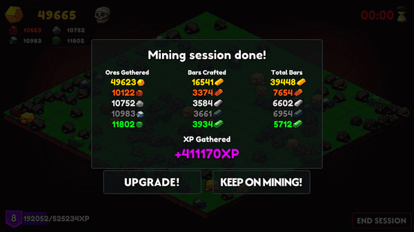Игра Keep on Mining!, скриншот