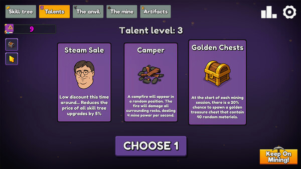 Игра Keep on Mining!, скриншот
