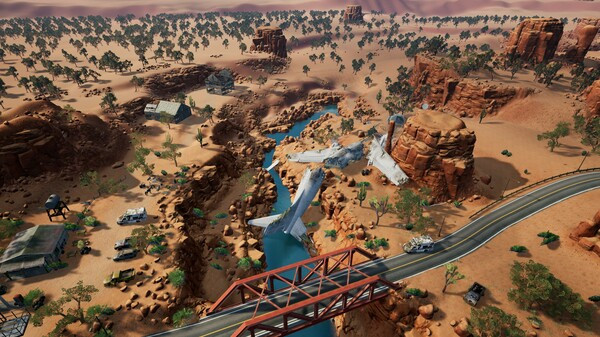 Игра KeepUp Survival - Red Desert Map, скриншот